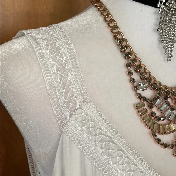 Elegant White Maxi Dress by Express - Picture 6 of 16